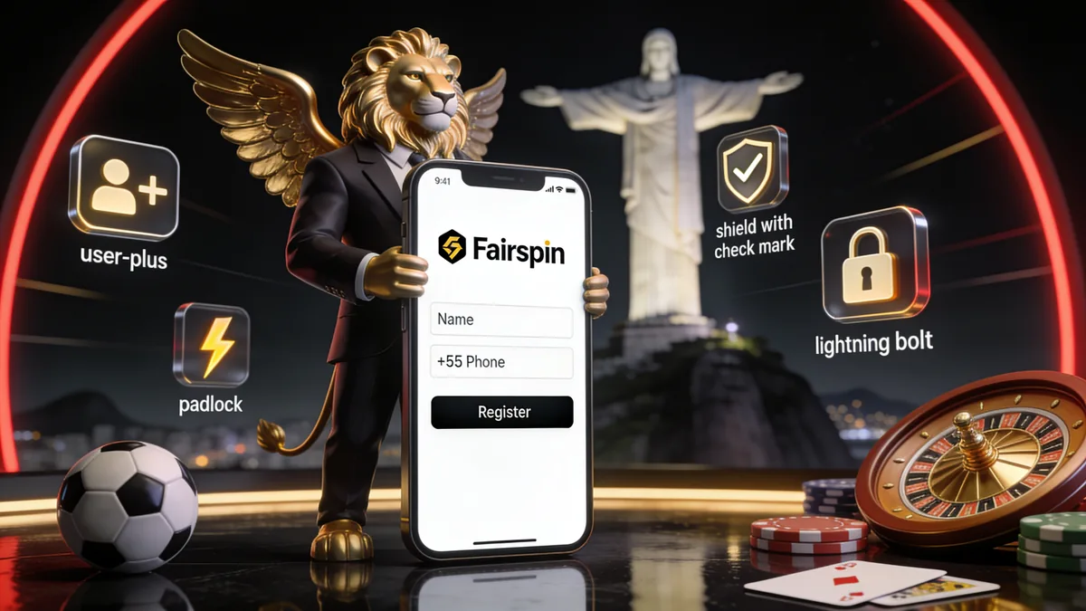 Como se Cadastrar no Fairspin — fairspin in Brazil